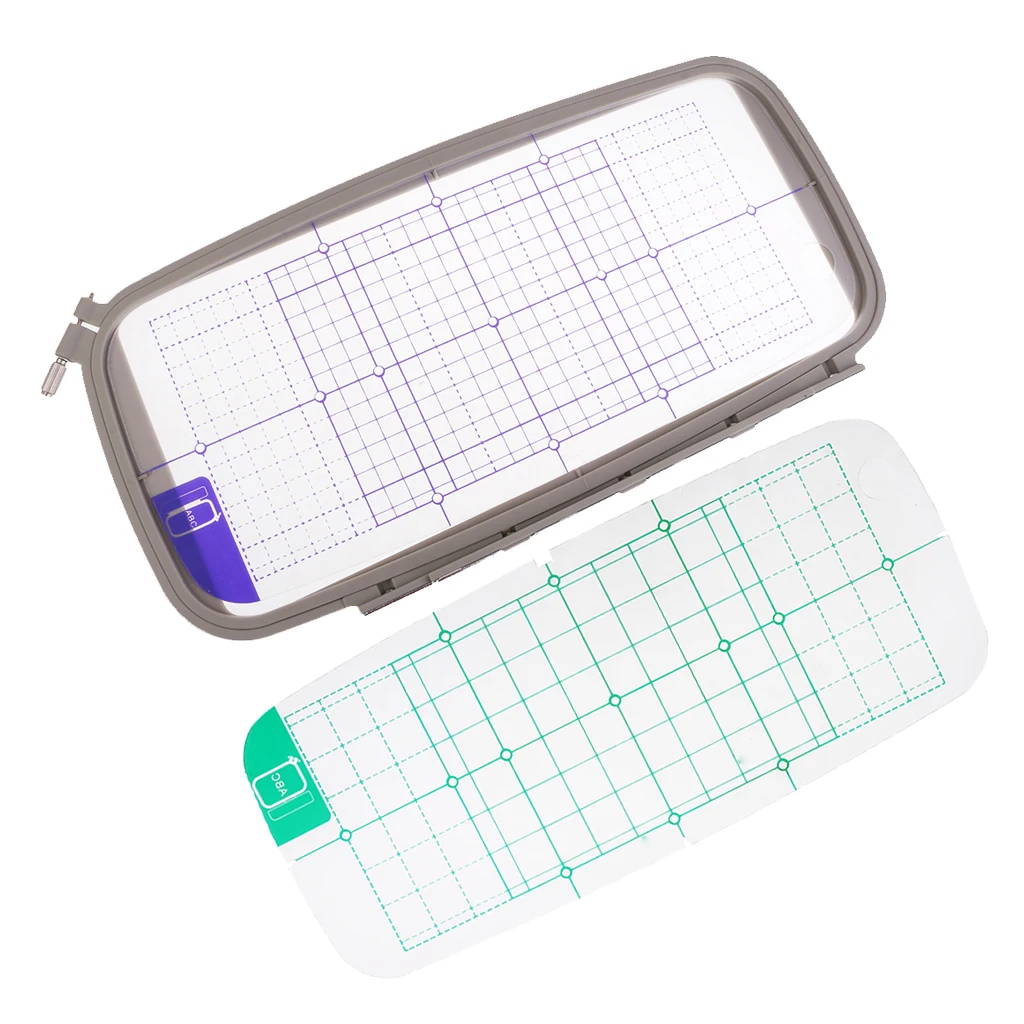 

Sewing Machine Parts Clear Grid Embroidery Frame for Brother Embroidery Machine PE700LL PE780D PC8200 PC8500