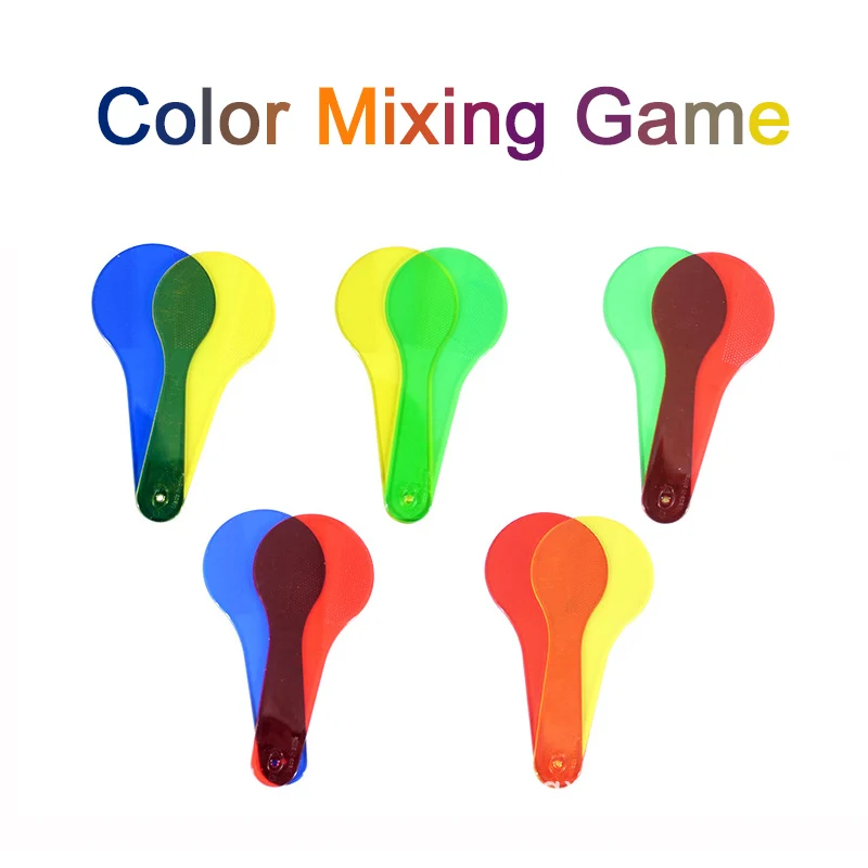 Colorful Light Filter Plates Set – Transparent Rainbow Translucent Panels in Vibrant Hues Classroom Science Activities TMZ