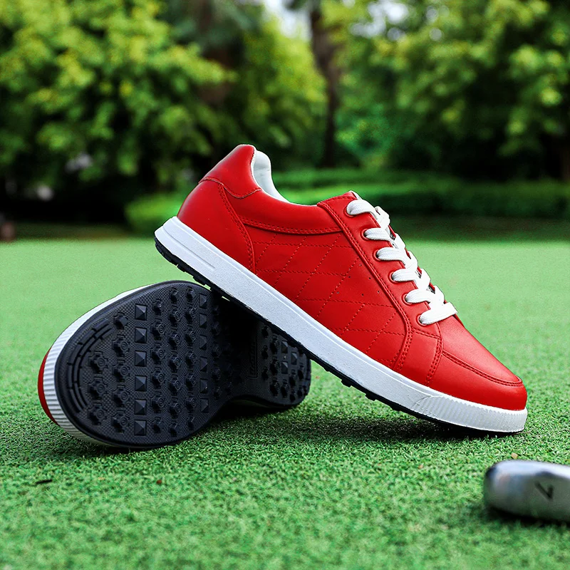 OIKMOI New Golf Shoes Lightweight Men Shoes Golf Breathable Waterproof Anti-slip Shoes Golf Shoes Mens