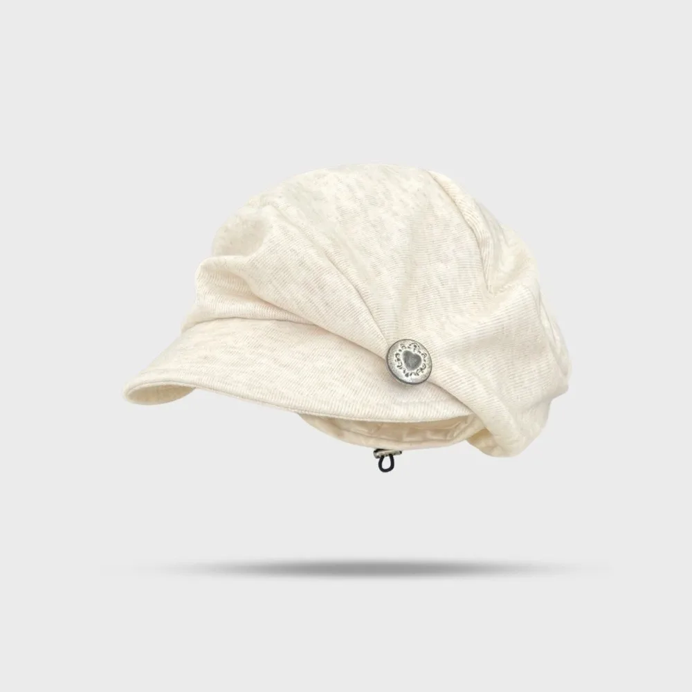 Solid Color Wool Beret Big Head Circumference Korean Style Eequestrian Hat Artist Hat Newsboy Cap Pleated Octagonal Hat Travel