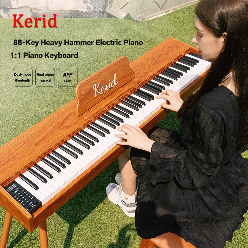 

New Style Upright Piano China Professional Portable Musical Instrument 88 Weighted Keys Electric Electronic Digital Pianos