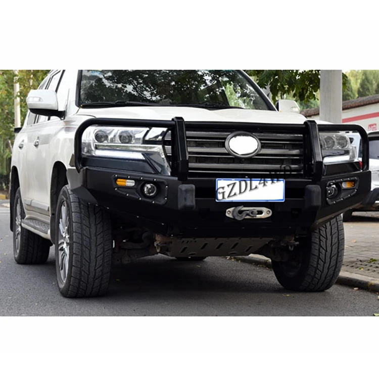 Offroad Steel Bullbar Front Bumper Guard Bumper Kits Car Bumpers For Land Cruiser 200 Series LC200