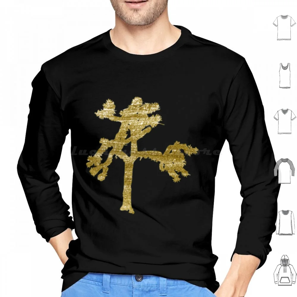 The Joshua Tree-Hoodie قطن كم طويل حديقة الحيوان Tv Band Bono Joshua Tree Joshua Tree Concert Tour Zoo Tv Stuff Zoo Tv