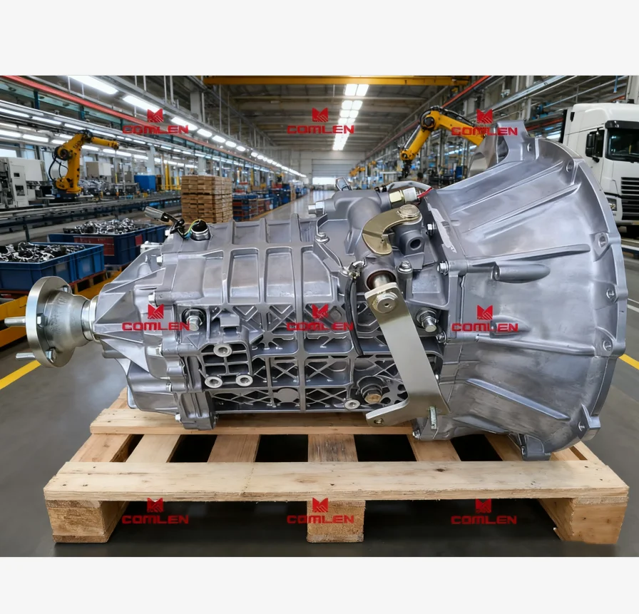 

New MYY6S Transmission Assembly Gearbox Assy 6-speed Manual Gearbox for ISUZU NLR NMR NPR NQR Trucks with 4JJ1 4HK1 Engines.