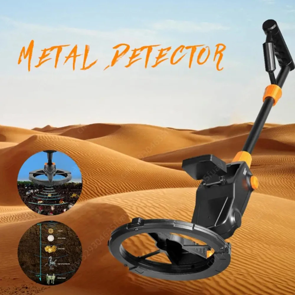 

MD1008A Handheld metal Gold detector pointer, treasure underground metal detector, Tracker Finder with waterproof search coil