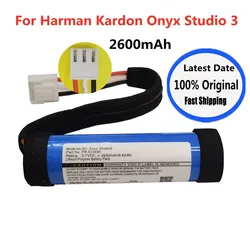 New Original Speaker Battery For Harman Kardon Onyx Studio 3 Studio3 PR-633496 2600mAh Player Battery Bateria In Stock