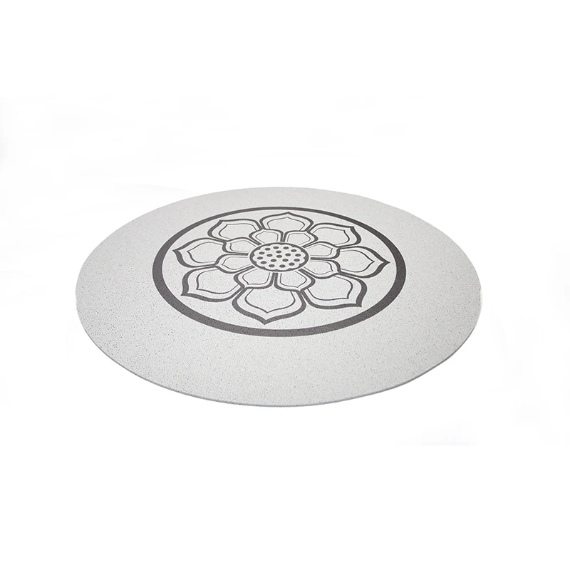 

High-Quality Custom Design Non-Slip Rubber Round Meditation Yoga Mat