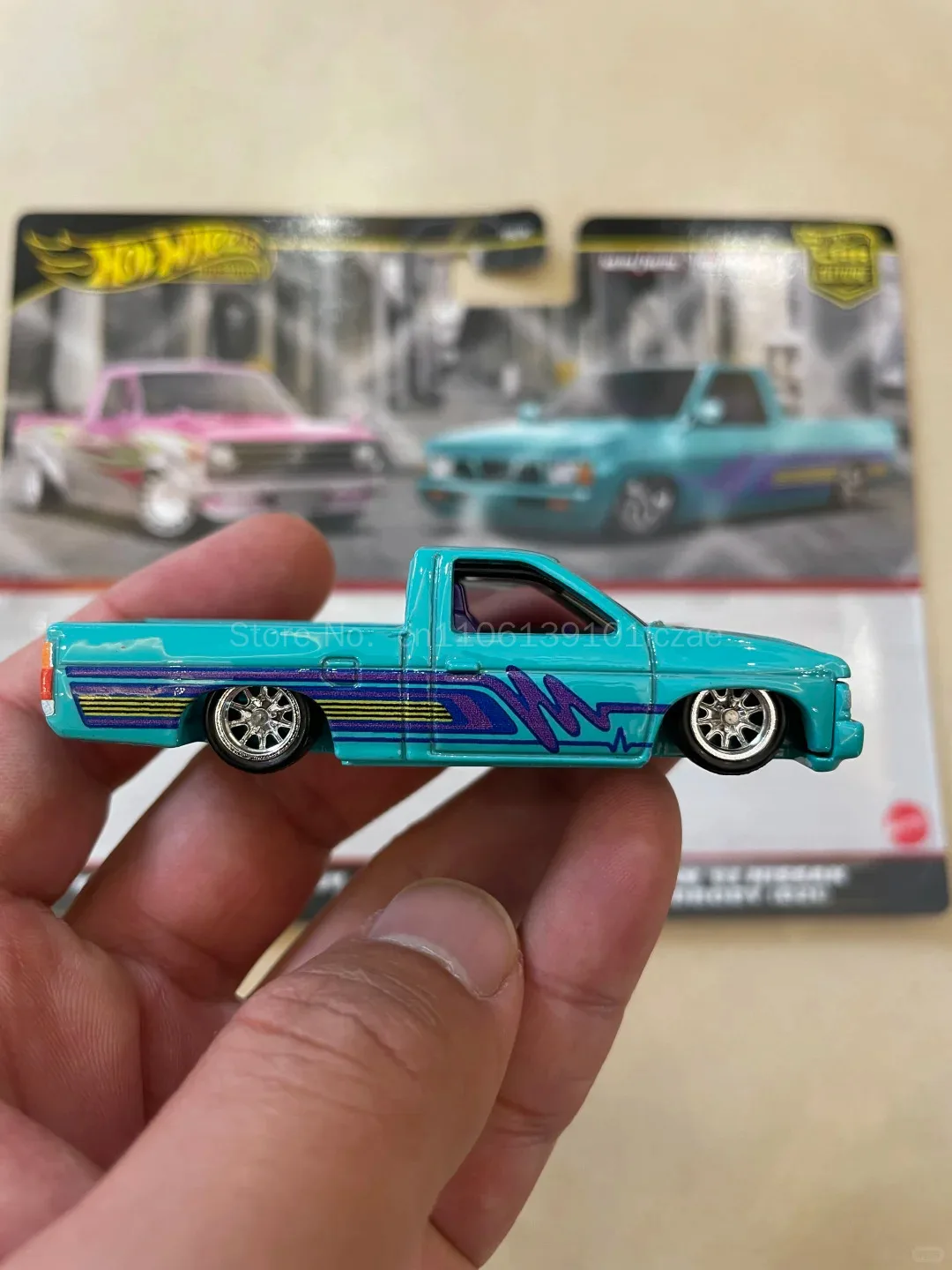 Hot Wheels 2Pcs Set Alloy Diecast Car Model Subaru Nissan Volkswagen Bugatti Collectible Vehicle Toy For Adults Hobby Display