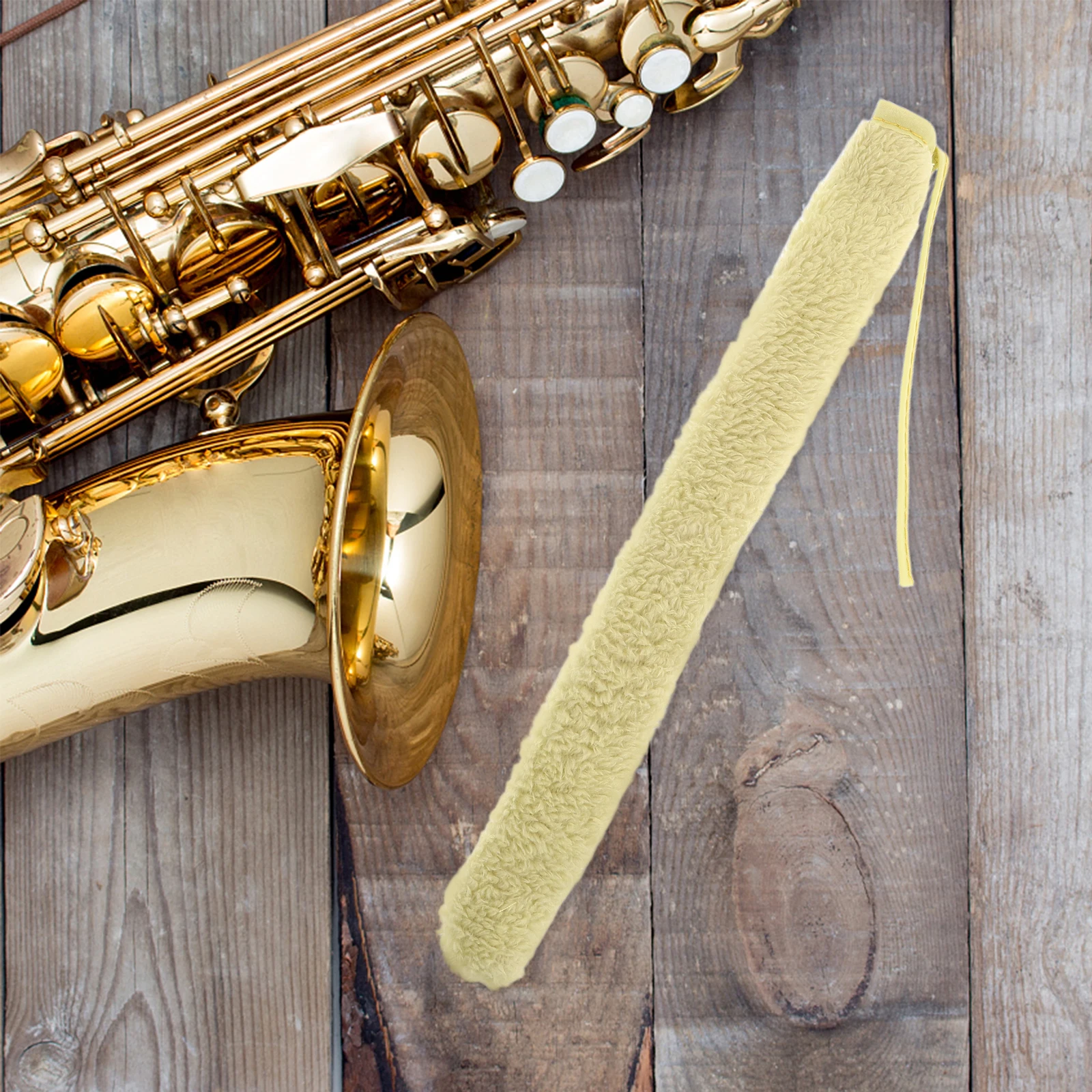 Ściereczka do czyszczenia instrumentów dętych, środek do czyszczenia wnętrza klarnetu, narzędzie z tkaniny do fletu, tuba do bawełny