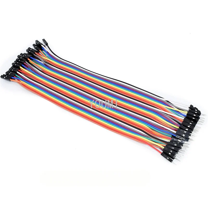40 Pin Breadboard Jumper Cable Wire Male To Male/Female To Female/Male To Female Ribbon Cable for Arduino DIY 10/20/30cm
