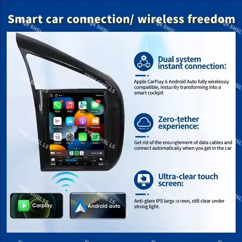 

For Audi R8 2007-2015 RHD LHD Android AUTO Car Radio Touch Screen Stereo GPS Navigation Multimedia Video Player Carplay HeadUnit