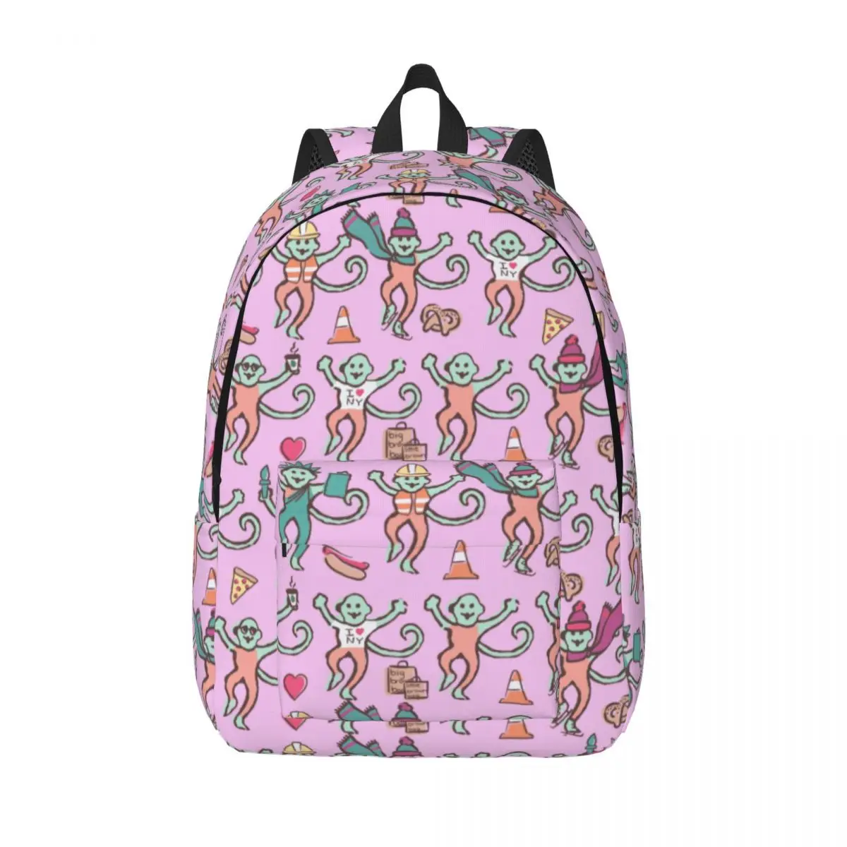 Sac à Dos Roller Rabbit pour Homme et Femme, Cartable Rose, École Primaire, Lycée, Étudiant, Sports