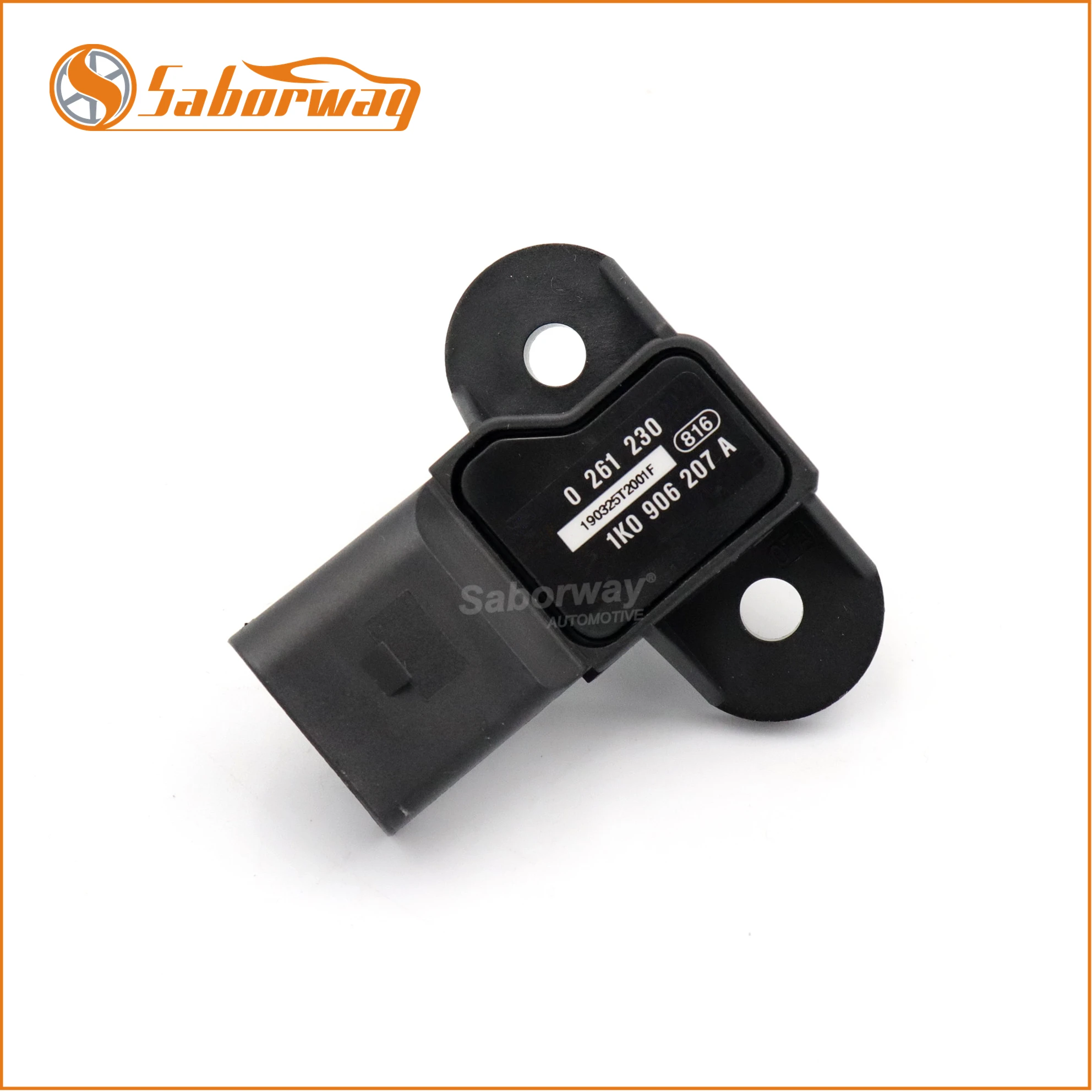 

Saborway Intake Manifold Air Boost Pressure Sensor For 911 Golf Passat Touran A6 Superb 1K0906207A 1K0 906 207A