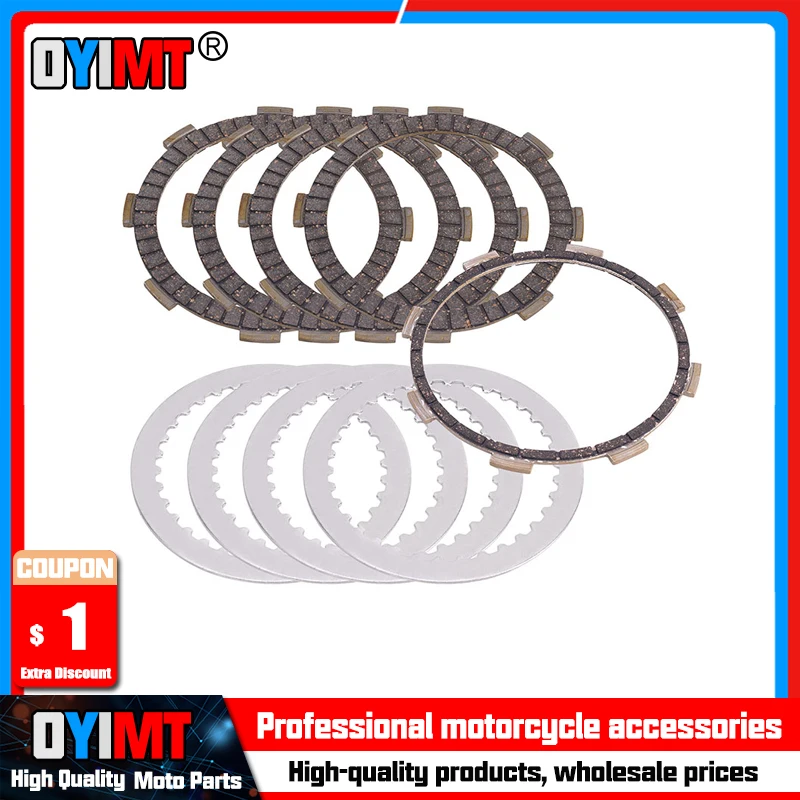 

Motorcycle Accessories Clutch Friction Plates & Steel Plates Disc For 125 RC125 90132011000 90132111000 90132211000 90132010000