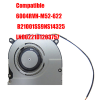 Laptop Replacement CPU Fan 6004RVH-M52-622 B21001SS9NS14325 LN00221D1203757 DC5V 0.2A New