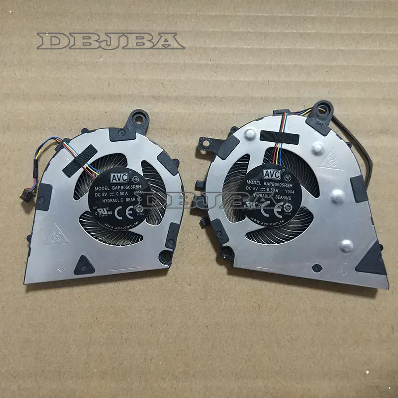 CPU GPU cooling Fan For Lenovo Air 14 2019 BAPB0605R5H Y004 BAPB0505R5H Y001 DC5V 0.5A DC28000NNV0AVC1 DC28000O3V0AVC1 fan