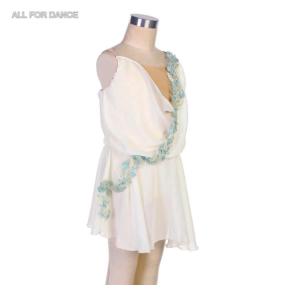 19870 Ivory Spandex Bodice Dance Costumes Ballet Costume Girls Stage Performance Dance Costume Ballet Tutu Cupid Dance Costumes