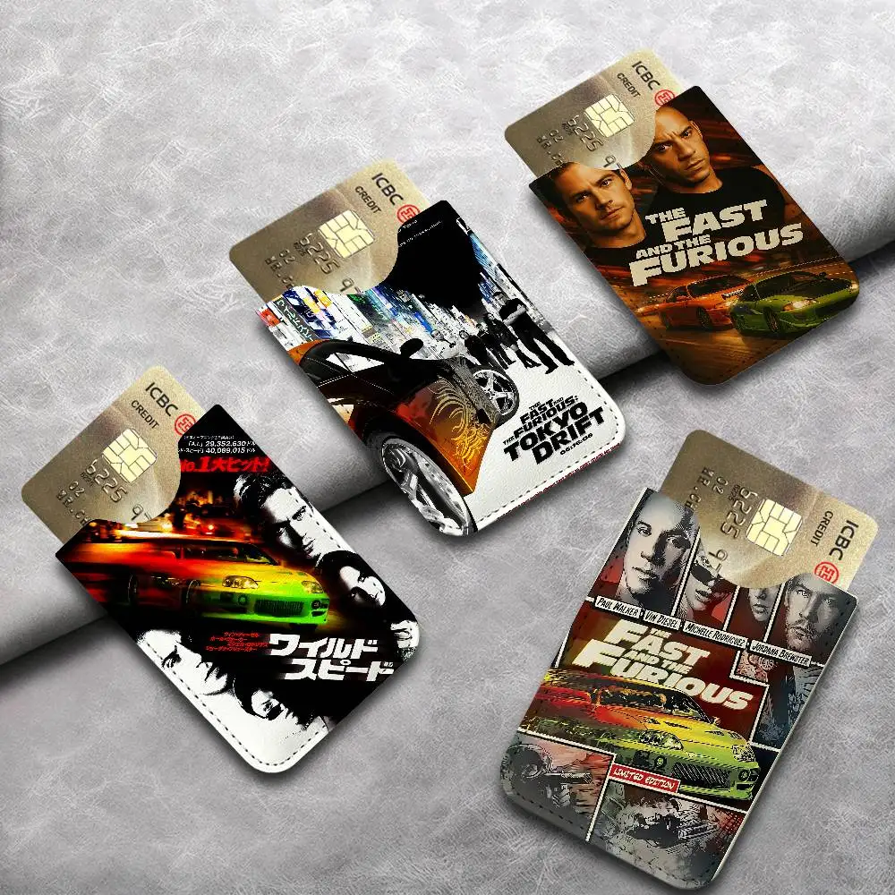 Fast and Furious Classic Vintage Card Protect Credit Bank Card Holder Case Slim Wallet Protector for Men Travel Shopping view 3