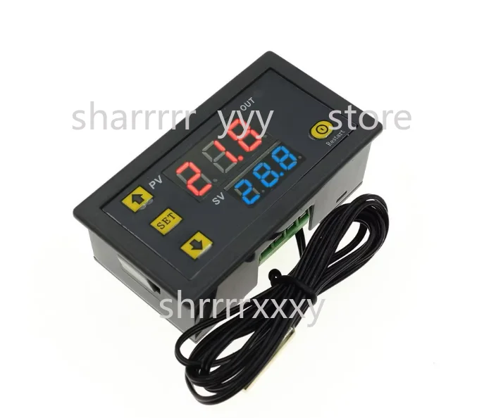 W3230 High-Precision Digital Temperature Controller Module Mini Thermostat 12V/24V/AC220V Temperature Control Switch