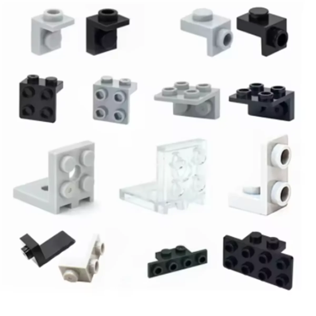 

Hot Sales 44728 3956 99207 36841 36840 99781 99780 MOC Bricks Building Blocks Changeover Wall Panel Bracket Corner Connectors