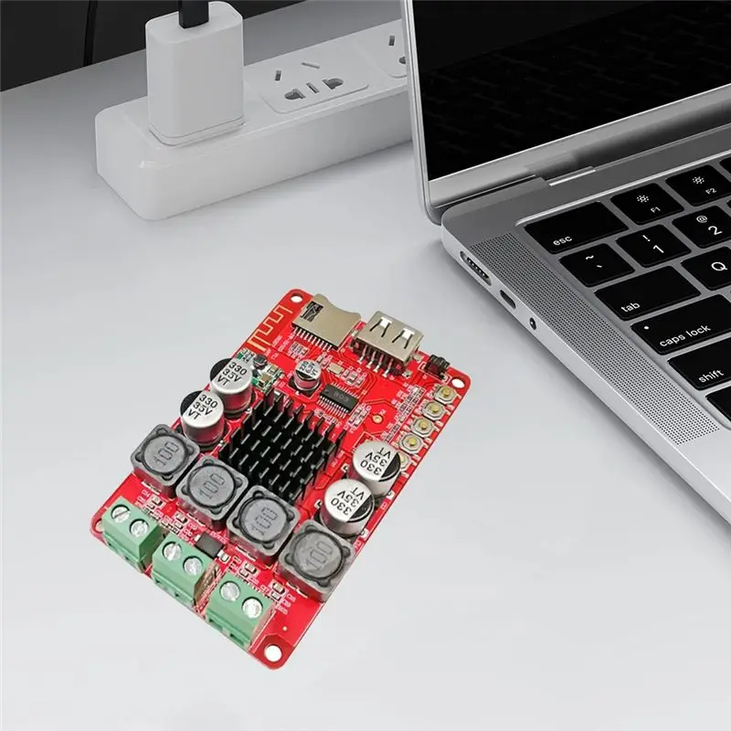 A25P TPA3116 Digital Audio Amplifier Board TF Card U-Disk Player 2X50w Power Amplification For Receiver FM Radio Bluetooth