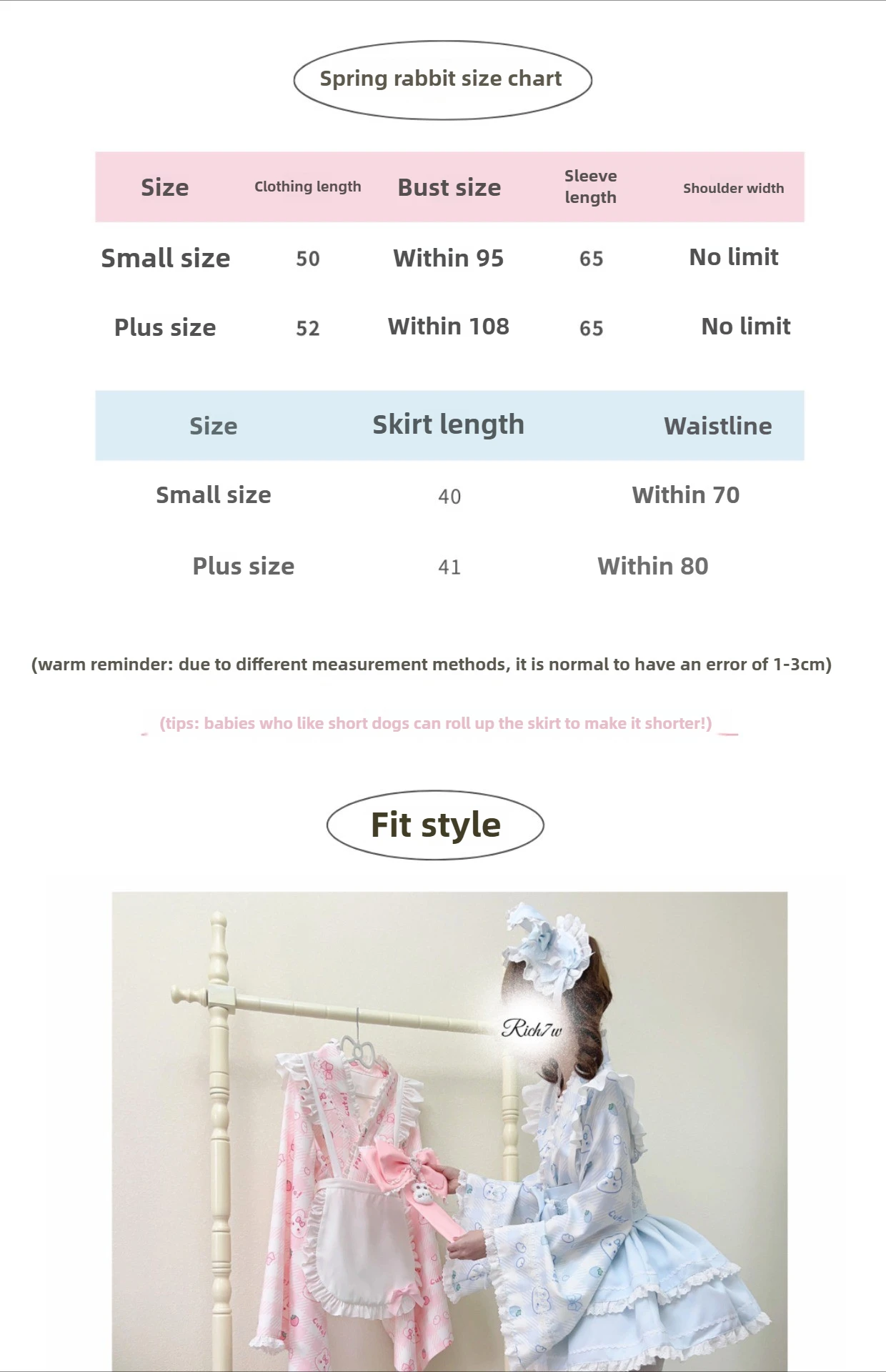 Dophee Japan Stylee Lolita Dress Sets School Girl Maid Japanese Dress Cartoon Printed V-neck Flare Sleeve Sweet Women Kimono
