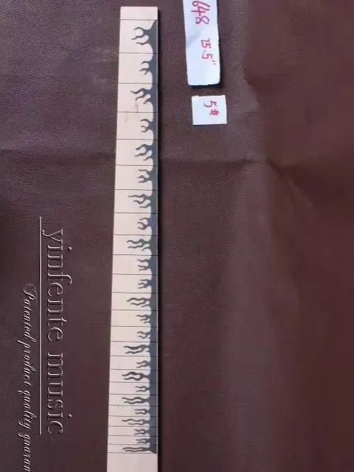 

Новый гитарный гриф из кленового дерева, электрогитара, гриф 25,5, незаконченные детали # 026