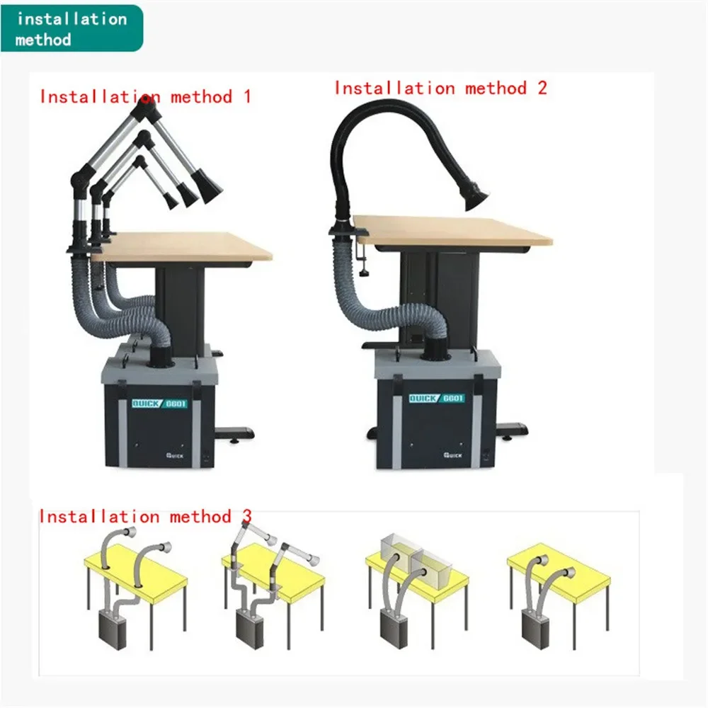 6601 6602 Electric Soldering Irons with Fast Smoke Purification Filter System for Moxibustion and Medical Use