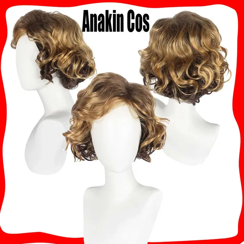 

Анакин Косплей Парик Термостойкие Синтетические Волосы Ролевая Игра Фильм Космическая Битва Маскировка Реквизит для Взрослых Мужчин Карнавал Хэллоуин