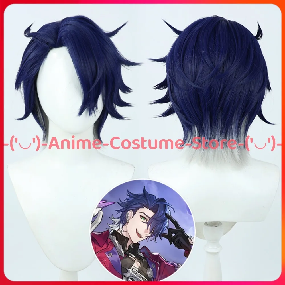 

Honkai: Star Rail Sampo Cosplay Wig Anime Game Character Halloween Carnival Party Costume Wigs Heat Resistant Synthetic Hair