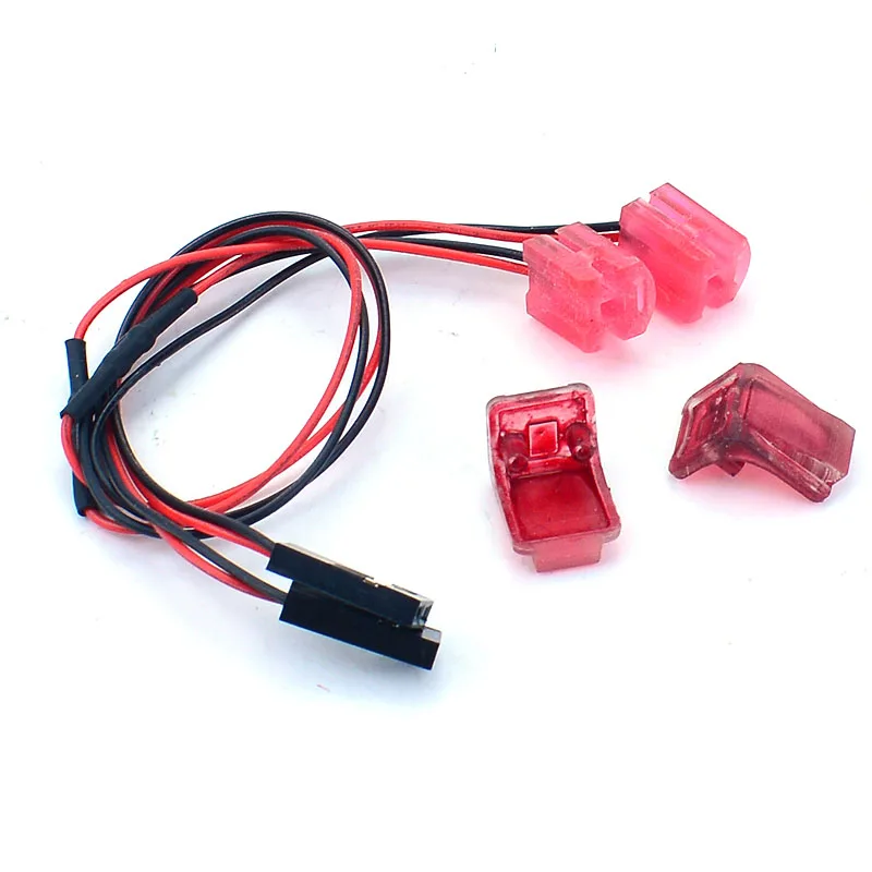 Axial SCX24 LED 3V Simulation Taillight Light for 1/24 RC Crawler Car Axial SCX24 AXI00005 JEEP Wrangler Upgrade Parts