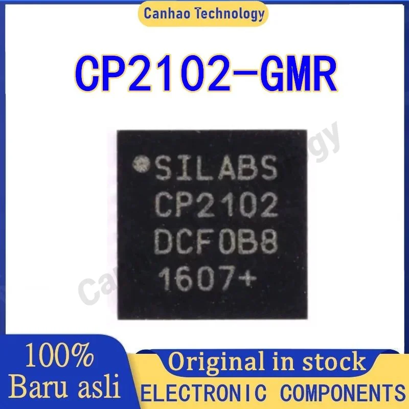 

5PCS CP2102-GMR CP2102 USB serial chip QFN-28 integrated IC