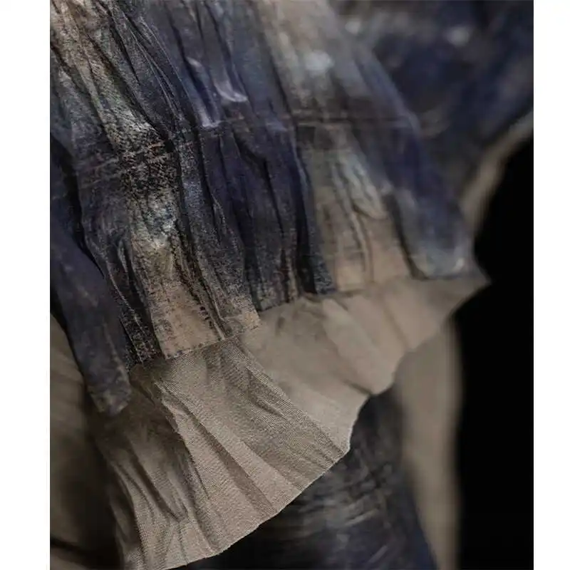

Blue Yellow, Thin Classic American Plaid Fabric Texture Toothpick Folding Art Nostalgic Gradient Designer