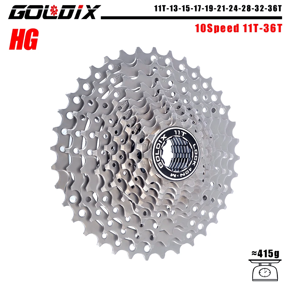 GOLDIX MTB-Kassette 8/9/10/11/12 Geschwindigkeit 36/40/42/46/50/52t K7 Kassette 8V 9V 10V 11V 12V Aluminium legierung für Shimano HG