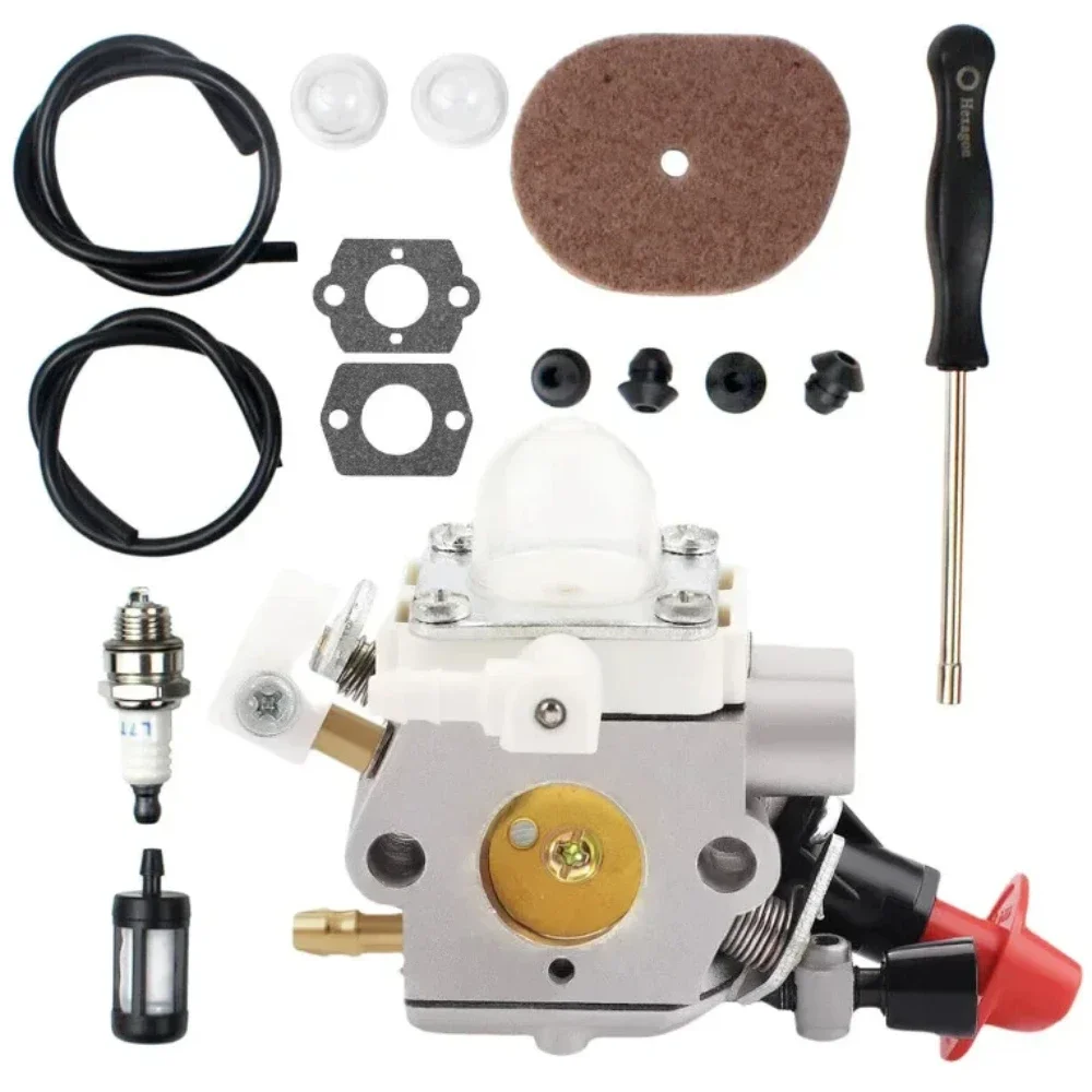 Zama C1M-S267A Carburetor Kit for Stihl FS40 FS50 FS50C FS56 FC56 HT56 HT56C KN56 KN56RC KM56 KM56C FC70 FC70C Trimmer Carb