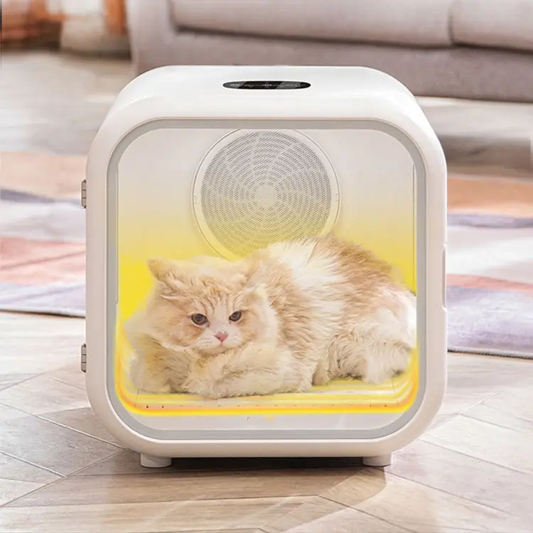 Pet Drying Box Automatic Dog Hair Dryer Cat Hair Blowing Machine 50L Smart Constant Temperature Silent Pet Hair Dryer