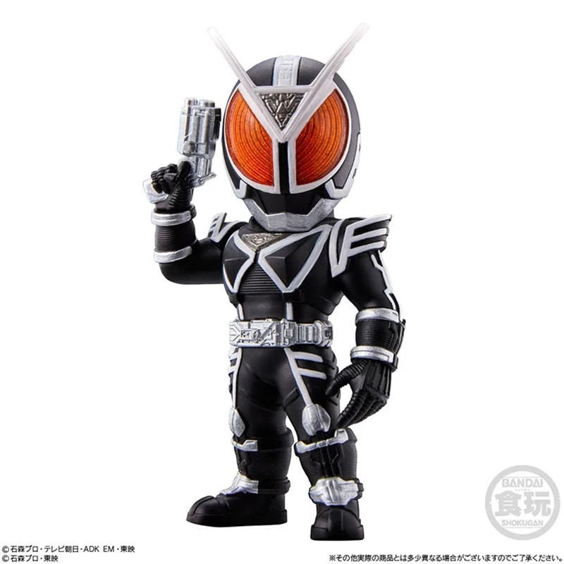 Bandai Masked Rider Faiz Zi-O Decade Action Figurine Q-version Doll Desktop Ornament Personality Birthday Gifts