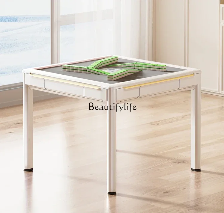 

Roller coaster mahjong machine automatic dining table dual-purpose bass electric