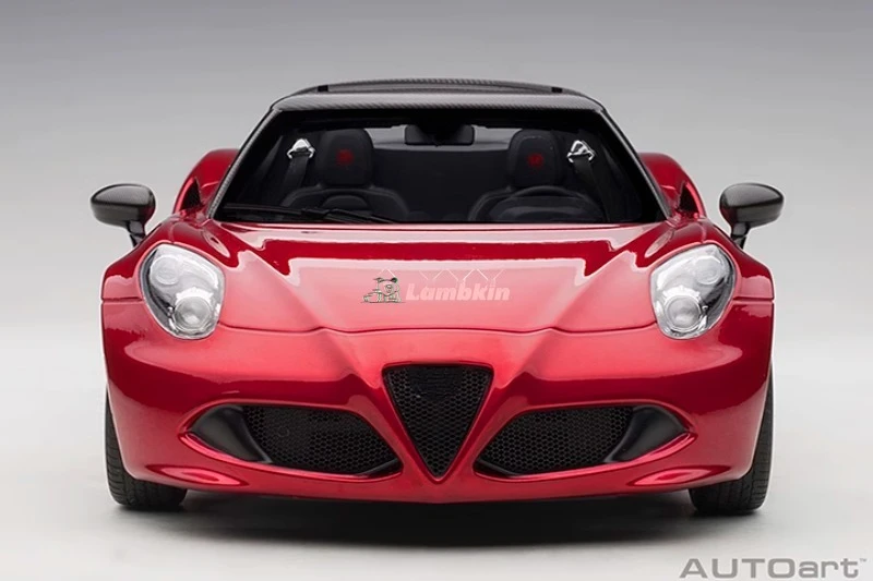 AUTOart 1:18 For Alfa Romeo 4C simulation car ornaments sports car collection special price car models