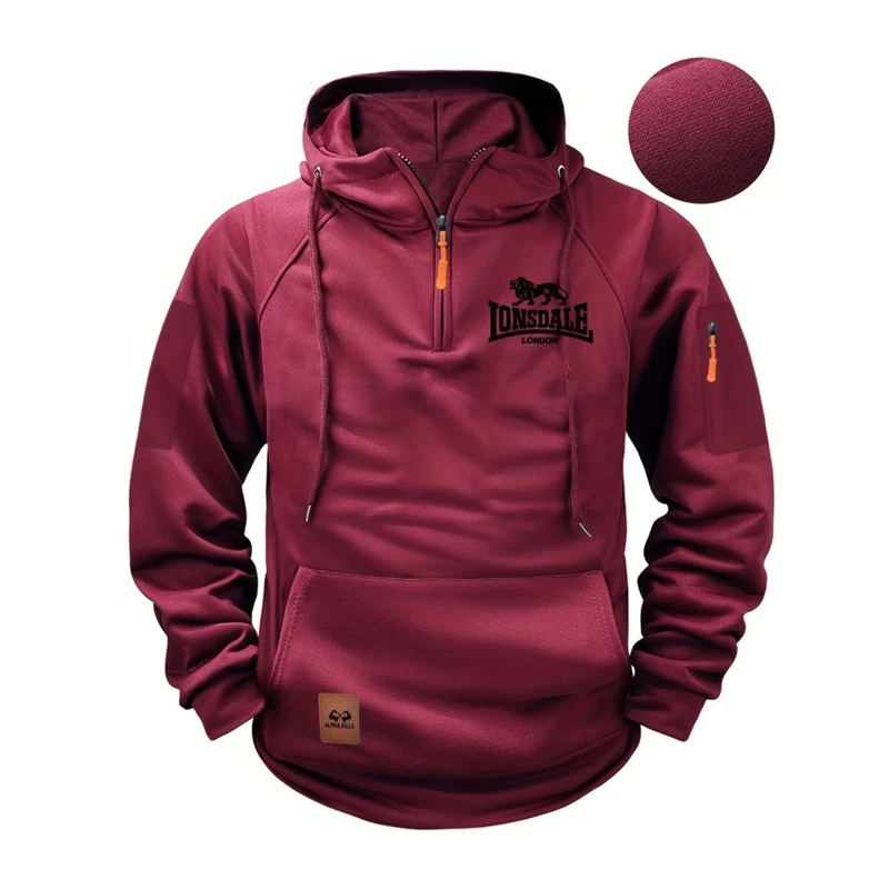 

Men's hoodie, sweatshirt, spring and autumn casual solid zipper hoodie, sportswear, long-sleeved hoodie, sweatshirt, hoodie