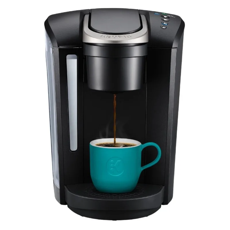 

Keurig K-Select Single-Serve K-Cup Pod Coffee Maker with 12oz Brew Size, Strength Control, Matte Black