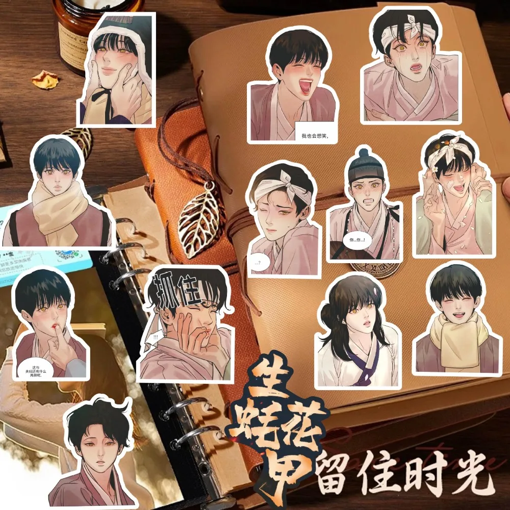 10/75Pcs Japanese Anime BL/YAOI Gay Graffiti Stickers Suitcase Phone Case Waterproof Cartoon Stickers Wholesale