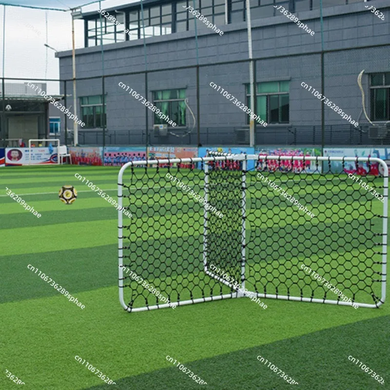 Three-person football training rebound net Team football training three-sided rebound net