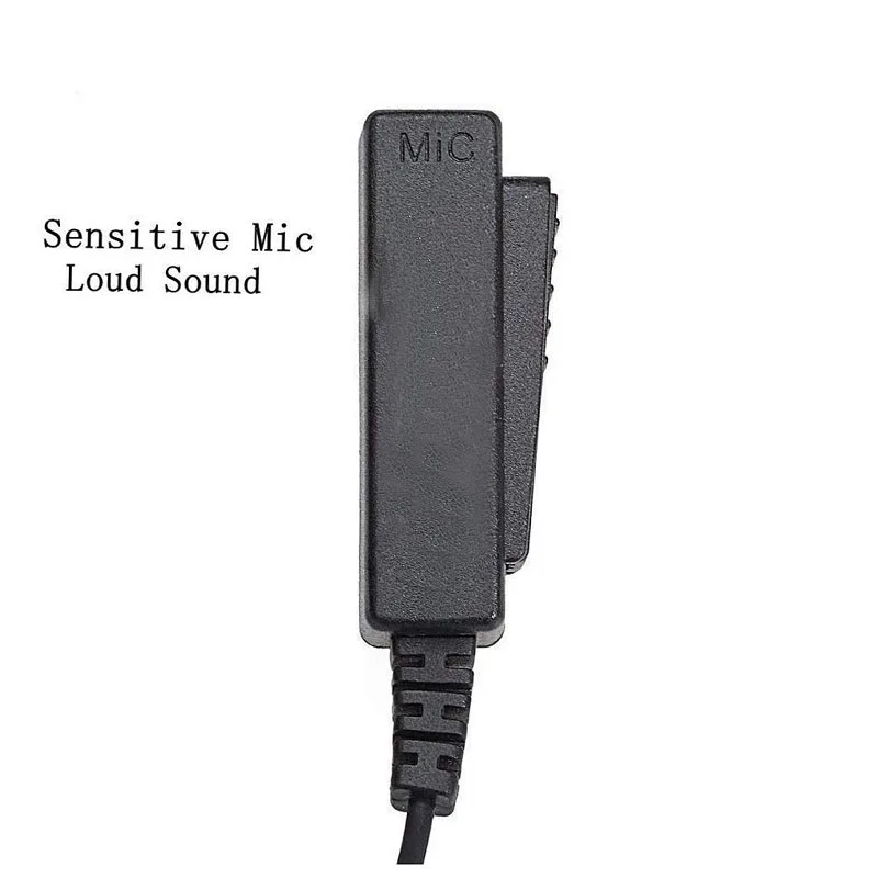 Tubo dell'aria Auricolare Auricolare PTT Mic per MOTOROLA Walkie Talkie DP1400 EP450 GP88S CP88 CP040 CP140 CP180 GP300 GP68 PR400 P080