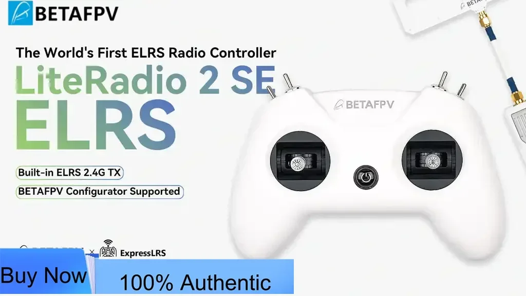 BETAFPV LiteRadio 2 SE 2.4G ELRS 100mW 8CH Transmitter 1000mAh for FPV Racing Drone
