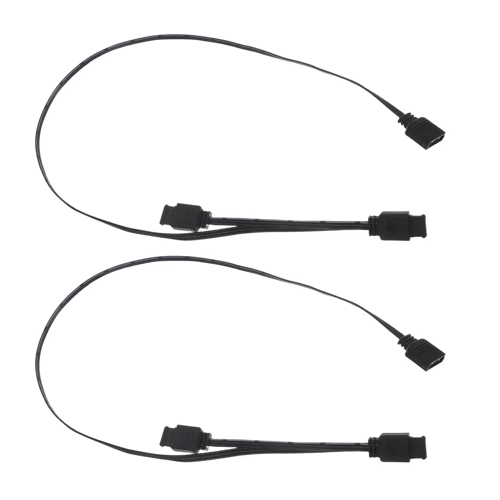 

2Pcs Motherboard Extension Cables Argb Pc Cable Extension Cord Stable High Speed Transmission Plug and Play for Gaming Pc Setups