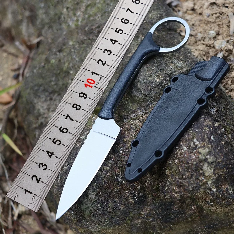 Free Wolf Bird Utility Outdoor Fixed Knife 440C Blade PP Handle EDC Camping Survival Tactical Hunting Kitchen Knife Tool