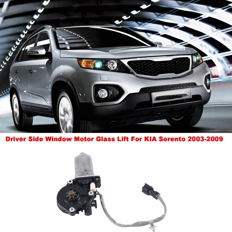 

Car Front Driver Side Power Window Motor For Kia Sorento 2003-2009 82450-3E000 82460-3E000