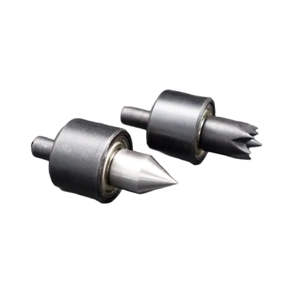For Lathe Tailstock Live Center Head for Bead Drilling and Wood Turning 170mm Long 35mm Center Height 46mm Hole Spacing