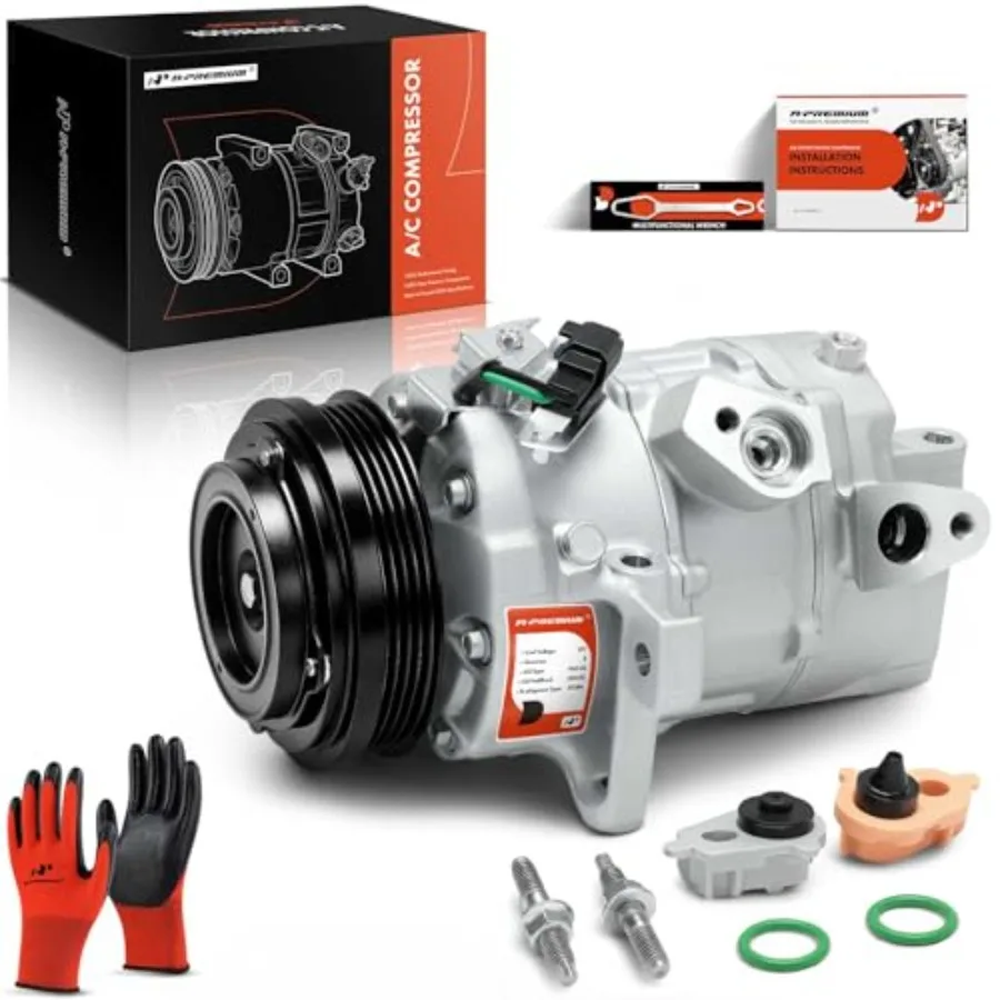 

Компрессор A C сцеплением, предназначенный для надежного охлаждения в больших внедорожниках и грузовиках с двигателями объемом 3,5 л.